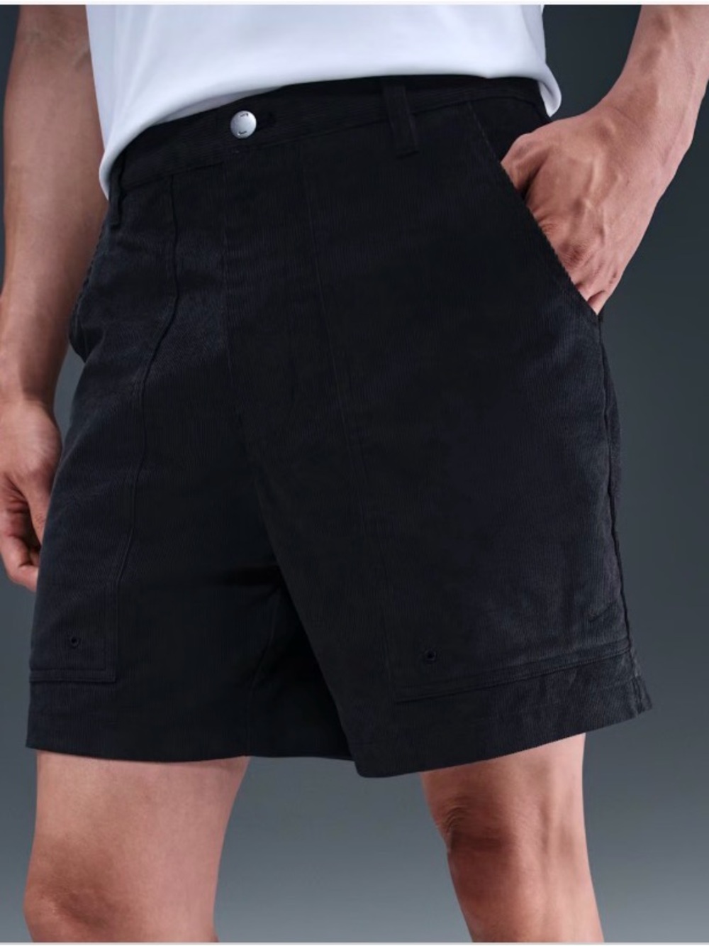 Nike life men’s corduroy shorts size 34